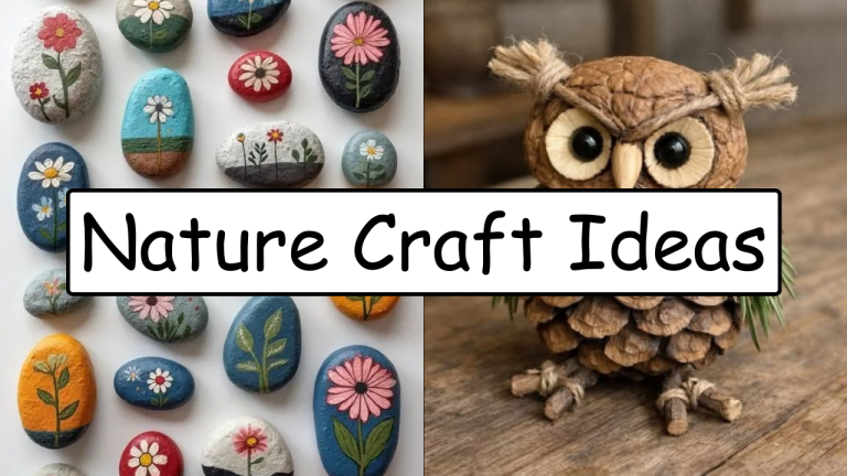 19 Fun Nature Craft Ideas You Can Try